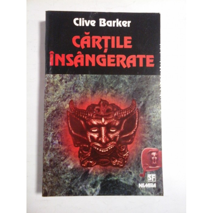 CARTILE  INSANGERATE  Volumele  I-III  -  CLIVE  BARKER